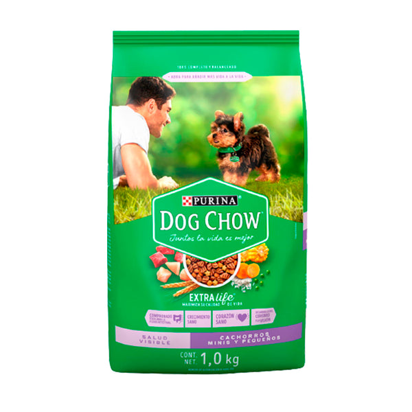 CUIDO DOGCHOW 1000G CACHORRO RAZ/PEQ